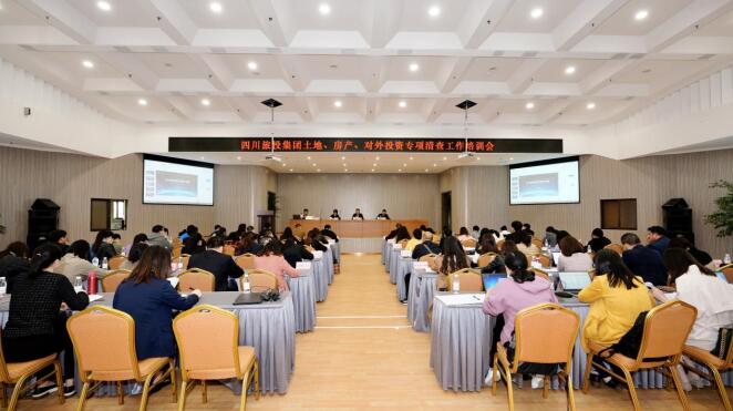 集团召开土地、房产、对外投资专项清查工作培训会